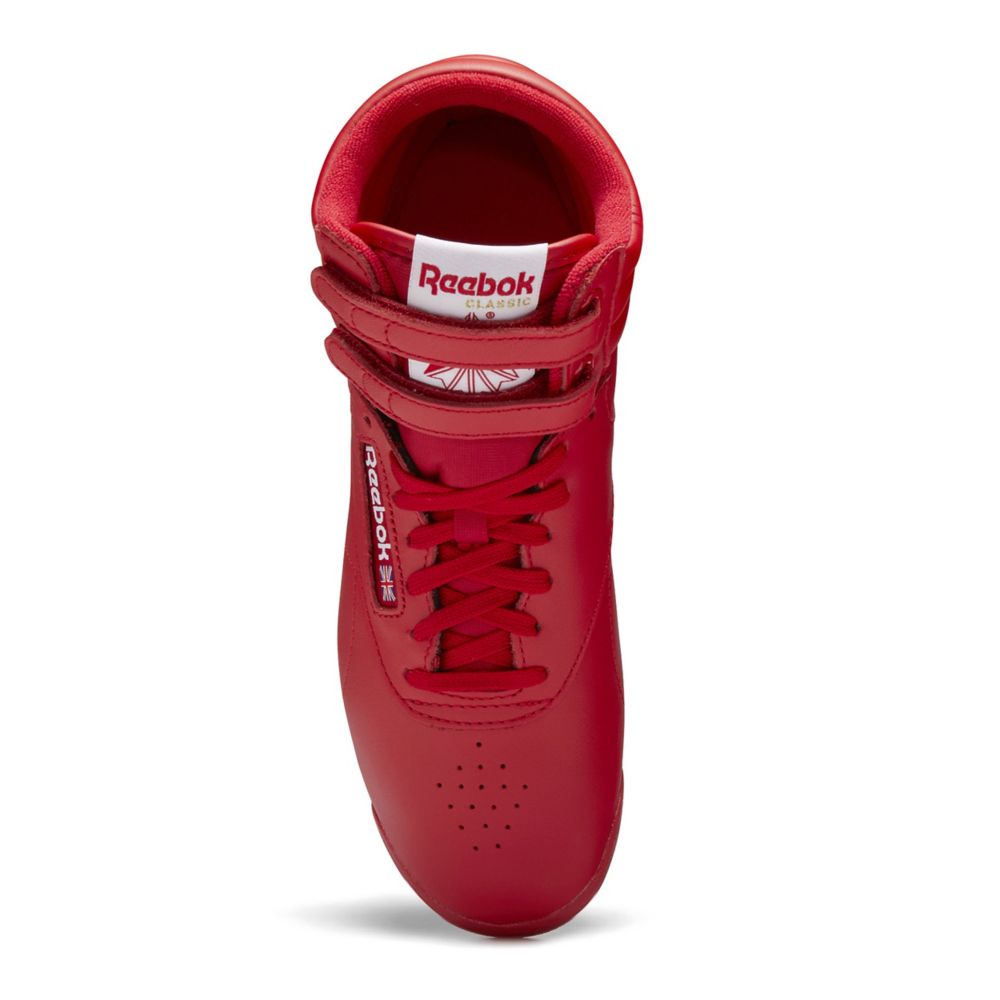 Spekulerer Godkendelse Mirakuløs Red Reebok Womens Freestyle Hi Sneaker | Athletic & Sneakers | Rack Room  Shoes