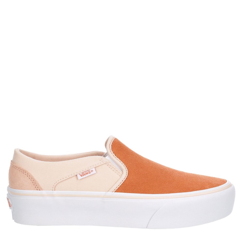 Peach Vans Womens Asher Sneaker | Athletic & Sneakers | Rack Room Shoes