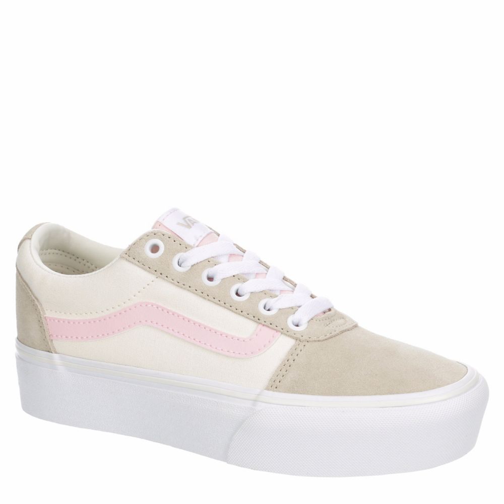 Beige Womens Ward Platform Sneaker Shoes | Rack Room Shoes