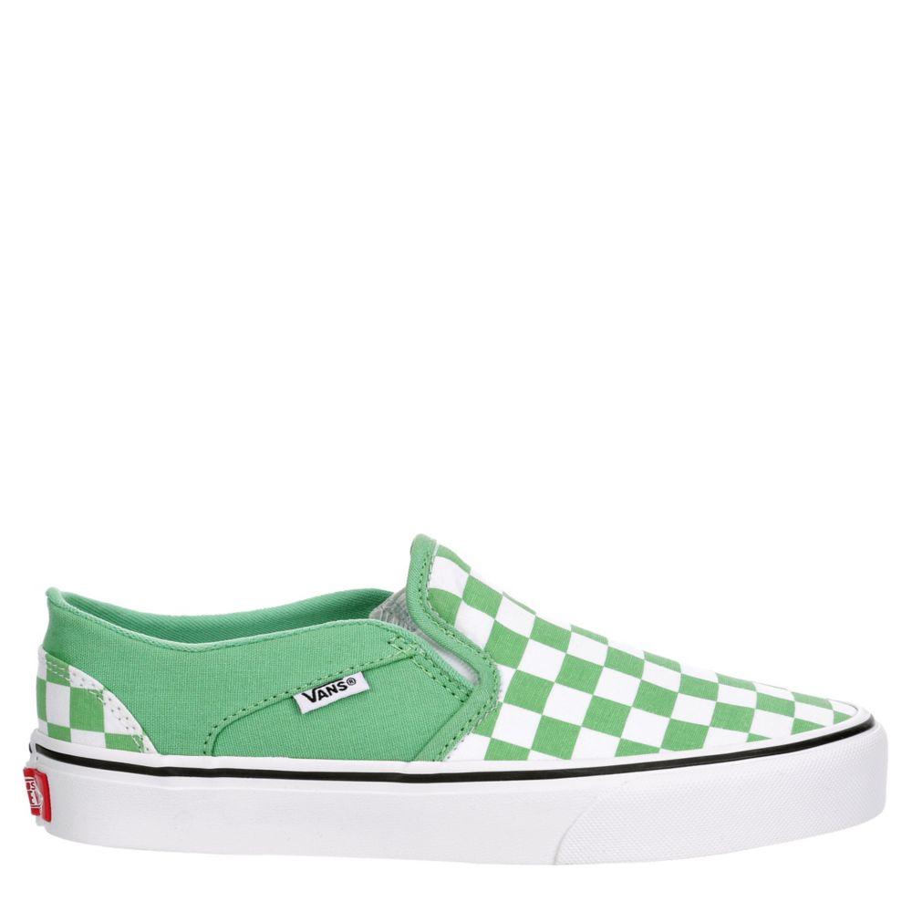 Green Vans Womens Asher Slip On Sneaker | Athletic u0026 Sneakers | Rack Room  Shoes