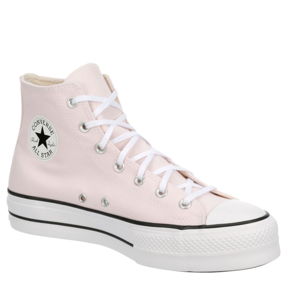 WOMENS CHUCK TAYLOR ALL STAR HIGH TOP PLATFORM SNEAKER - PALE PINK