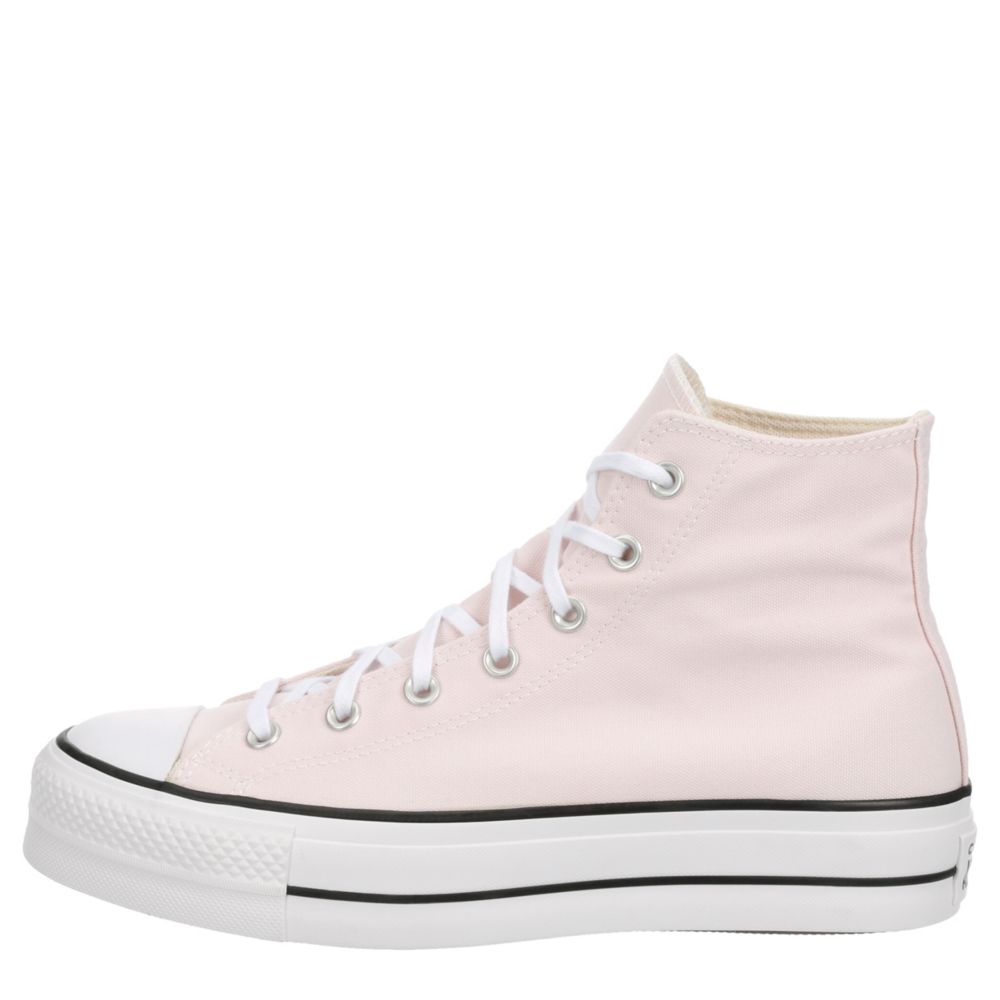 Hot pink converse on sale high tops womens