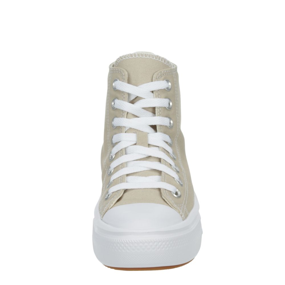 White Womens Chuck Taylor All Star Move High Top Sneaker