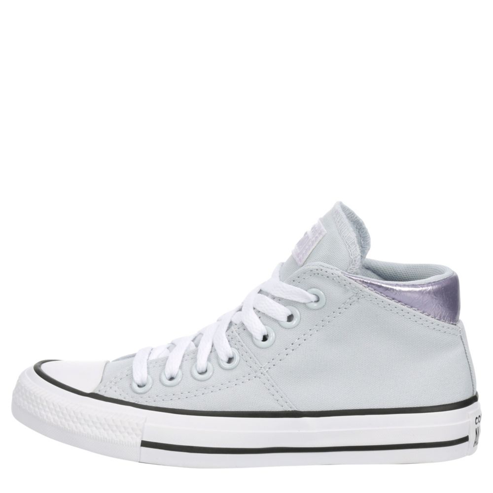 Grey converse mid clearance tops