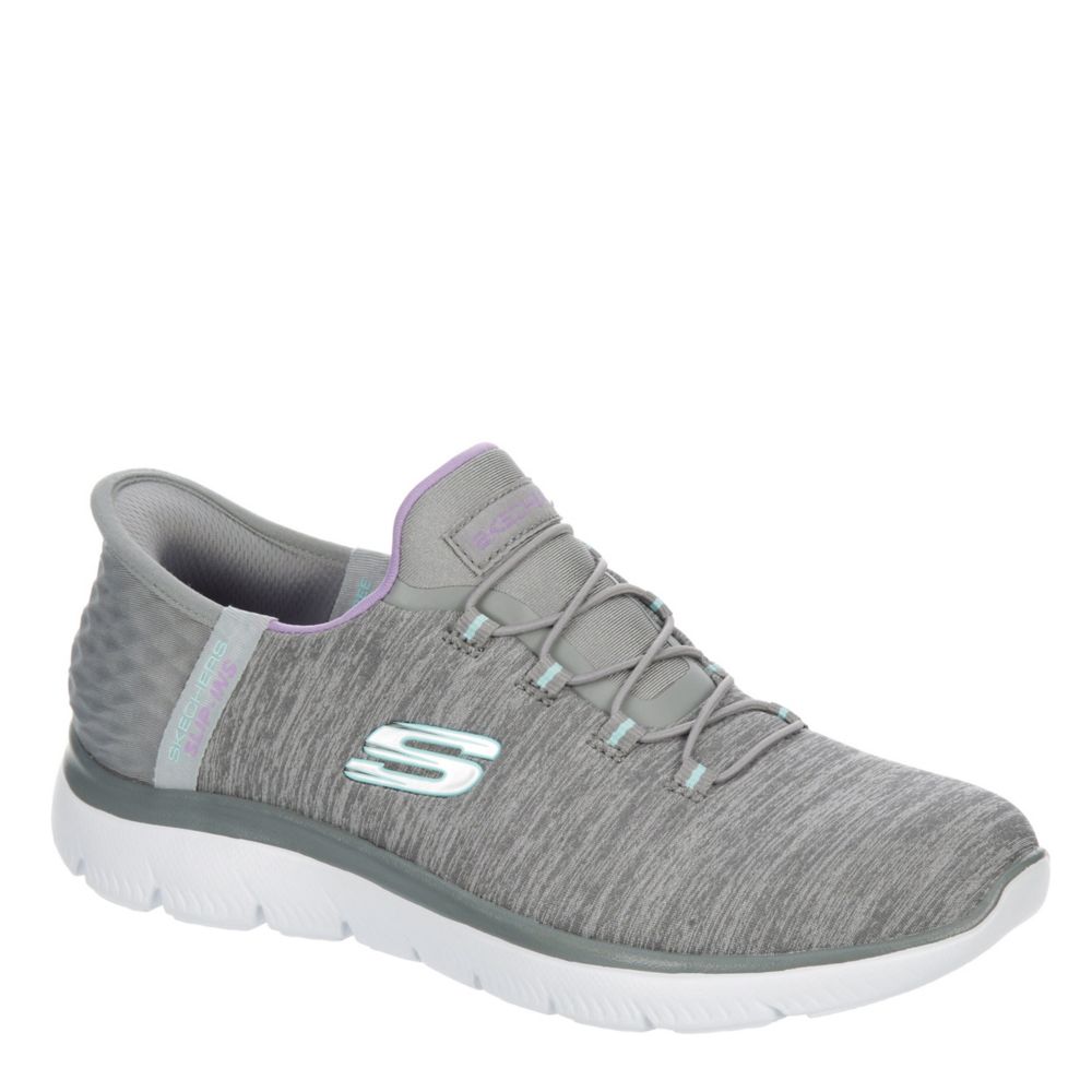 Mint Womens Summits Slip-ins Running Shoe, Skechers