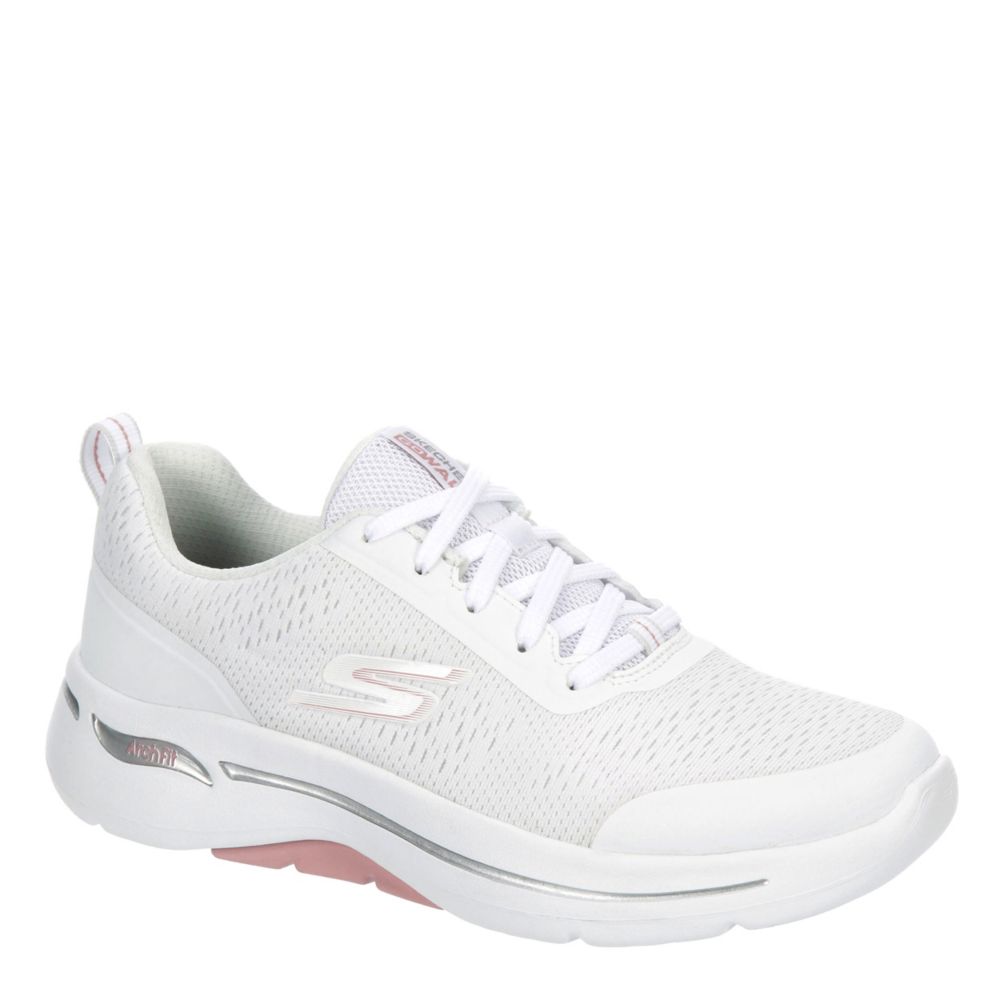 Podrido Autónomo Aplicando White Skechers Womens Arch Fit Lace Up Sneaker | Walking Shoes | Rack Room  Shoes