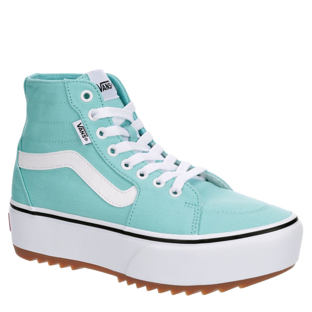 Aqua Vans Womens Filmore High Top Tapered Platform Sneaker | Skate Shoes |  Rack Room Shoes