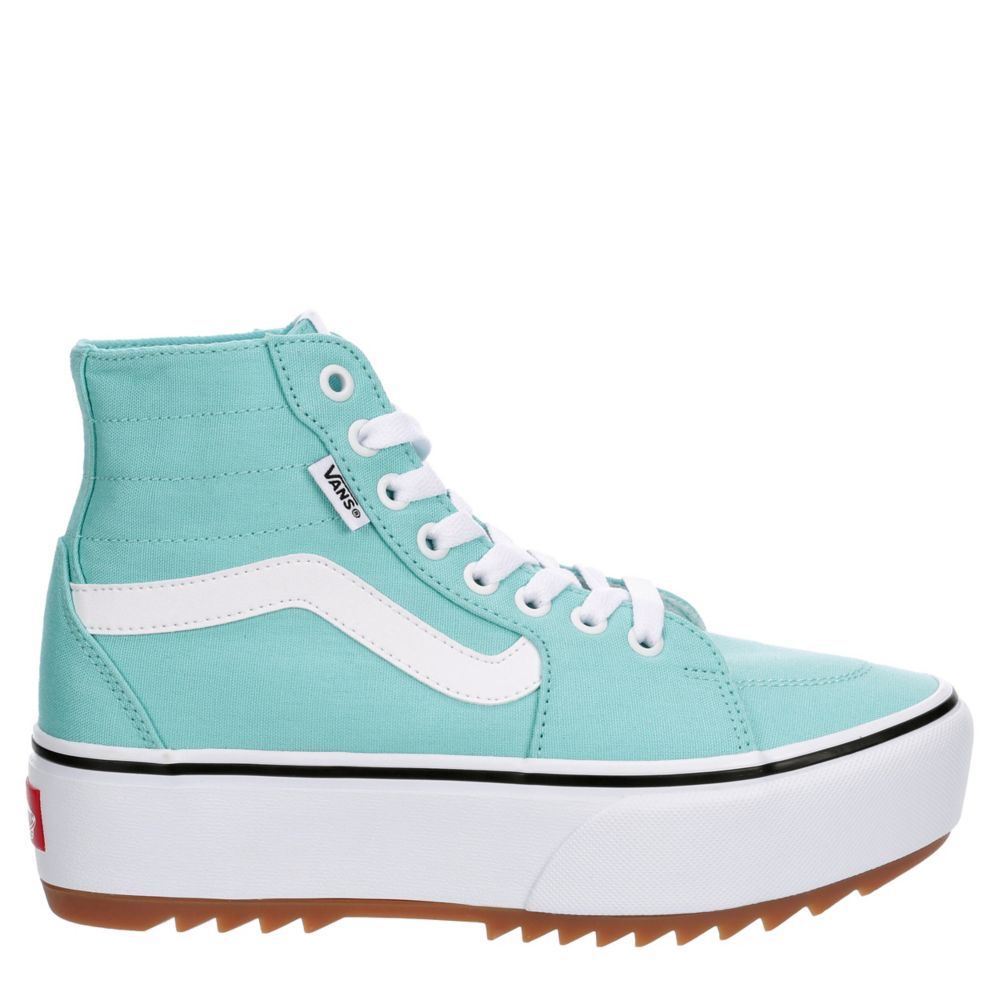 Teal vans shop sk8 hi