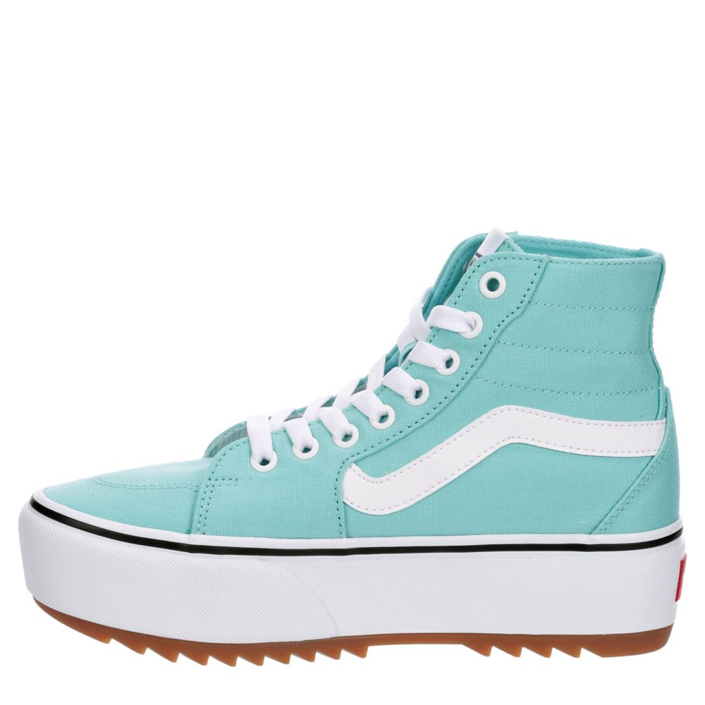 Aqua Womens Filmore High Top Tapered Platform Sneaker, Vans