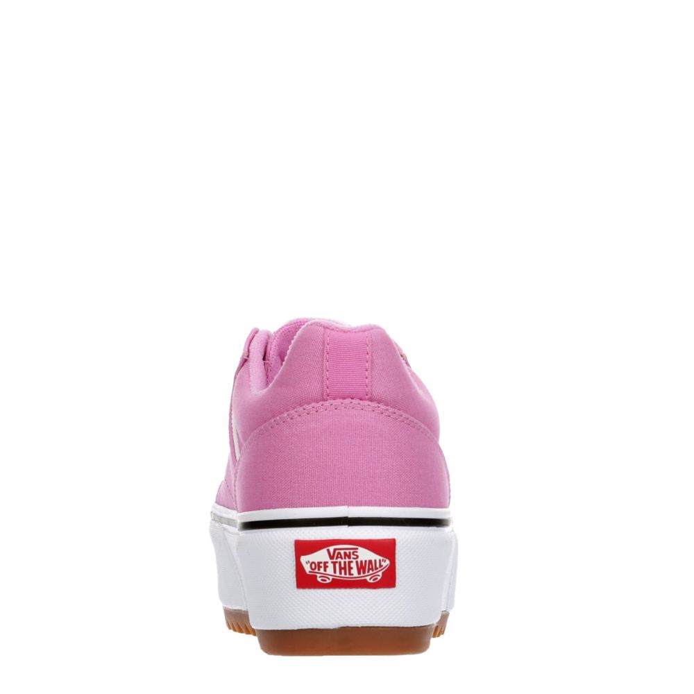 Vans Women's Seldan Platform St Sneakers (Pink) - Size 8.0 M