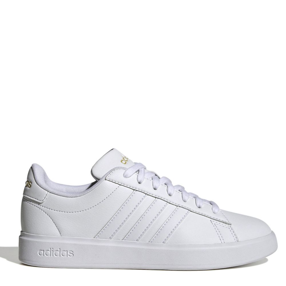 White Womens Grand Court 2.0 Sneaker | Adidas | Rack Room Shoes