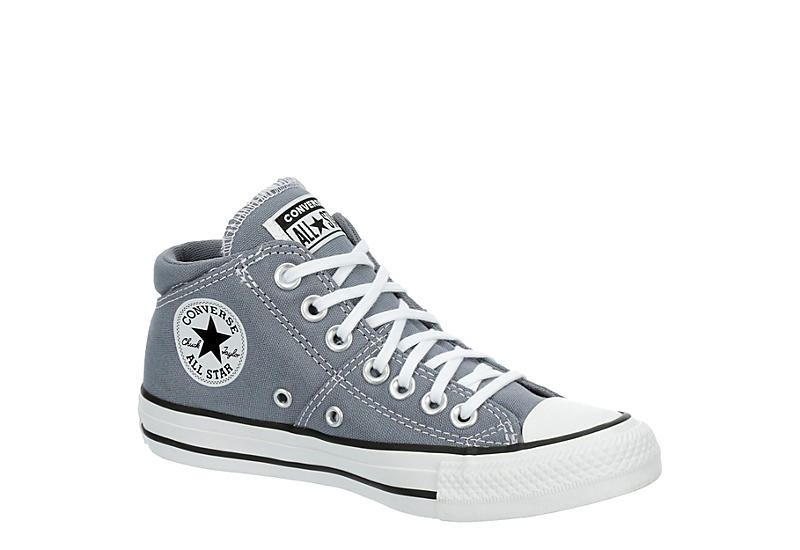 Grey Womens Chuck Taylor All Star Madison Mid Top Sneaker | Converse ...