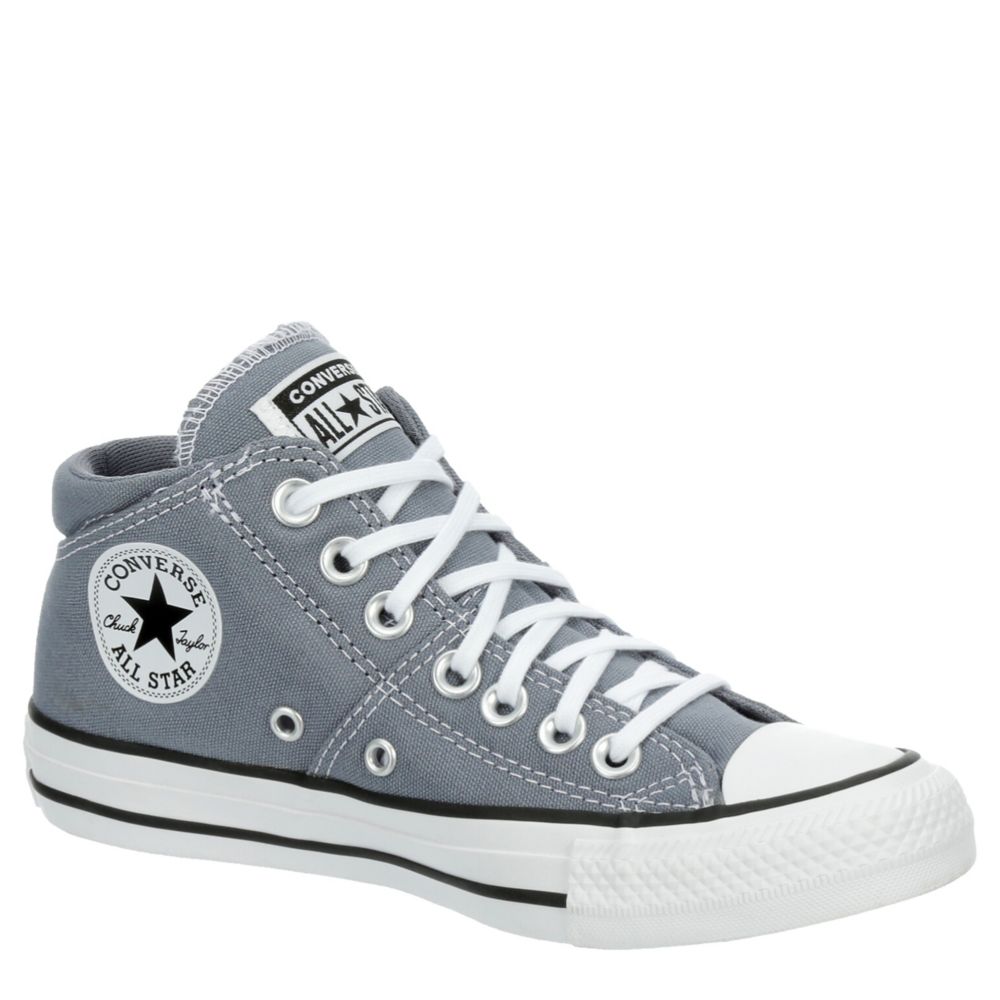 GREY CONVERSE Womens Chuck Taylor All Star Madison Mid Top Sneaker