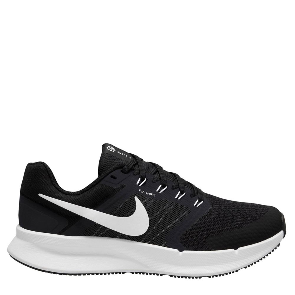 Women's nike swift running black/white clearance shoe