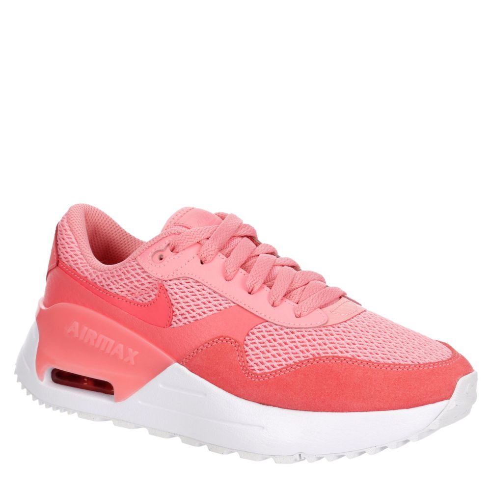 Sporty Pink Running Shoes For Women, Leopard Pattern Letter