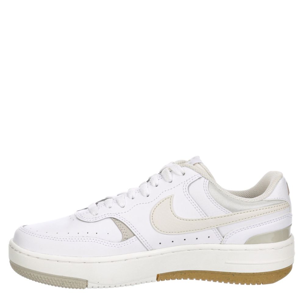 Tênis Nike Air Force Branco e Cinza Feminino Premium