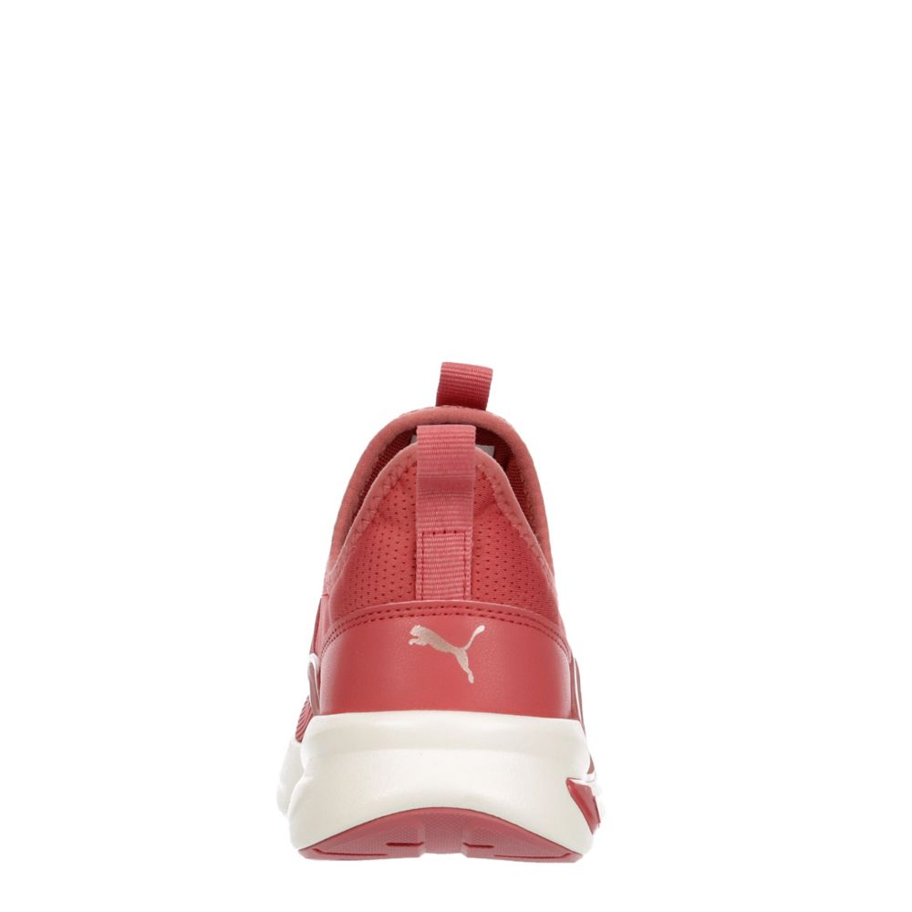 Puma muse best sale slip on red