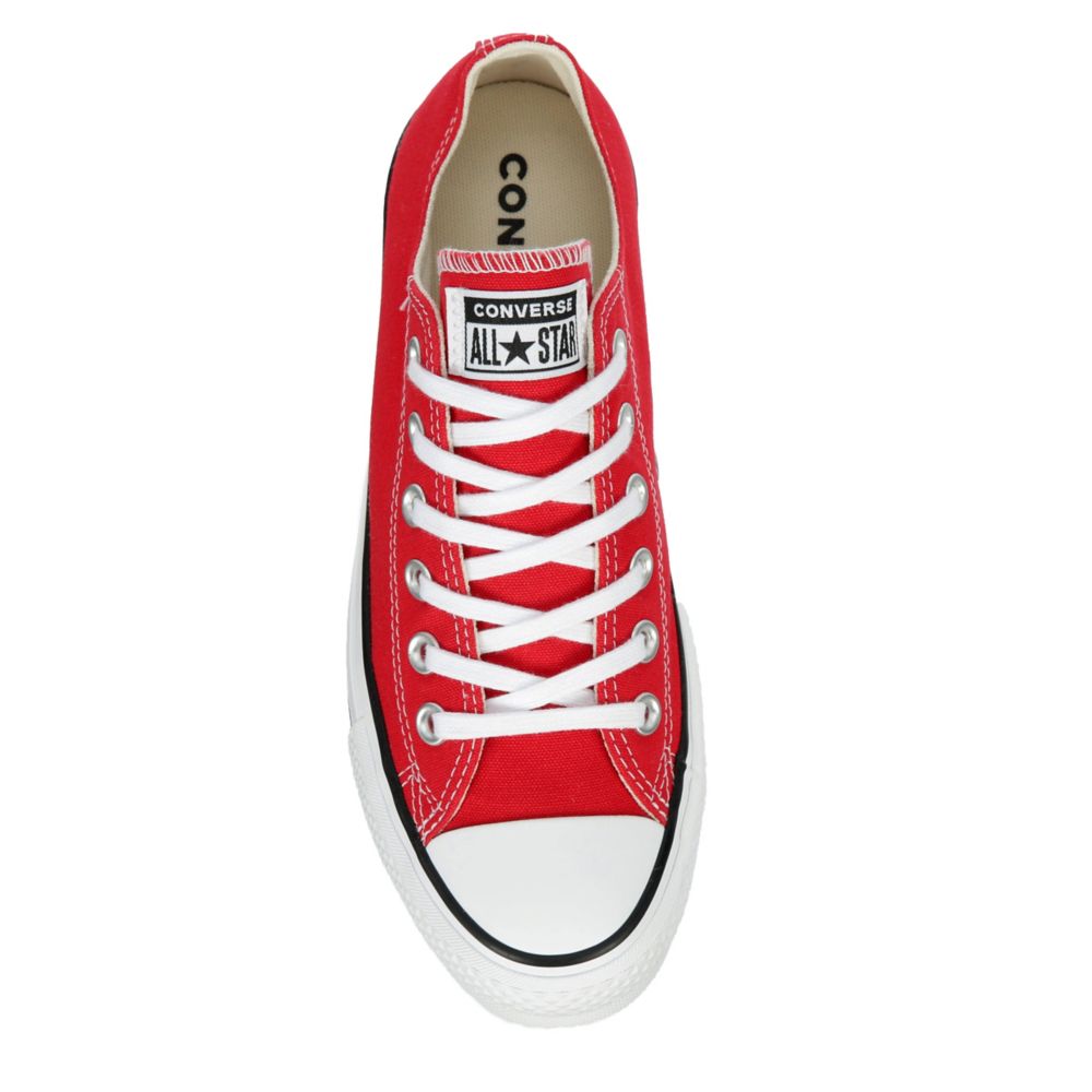 Red low sales top chucks