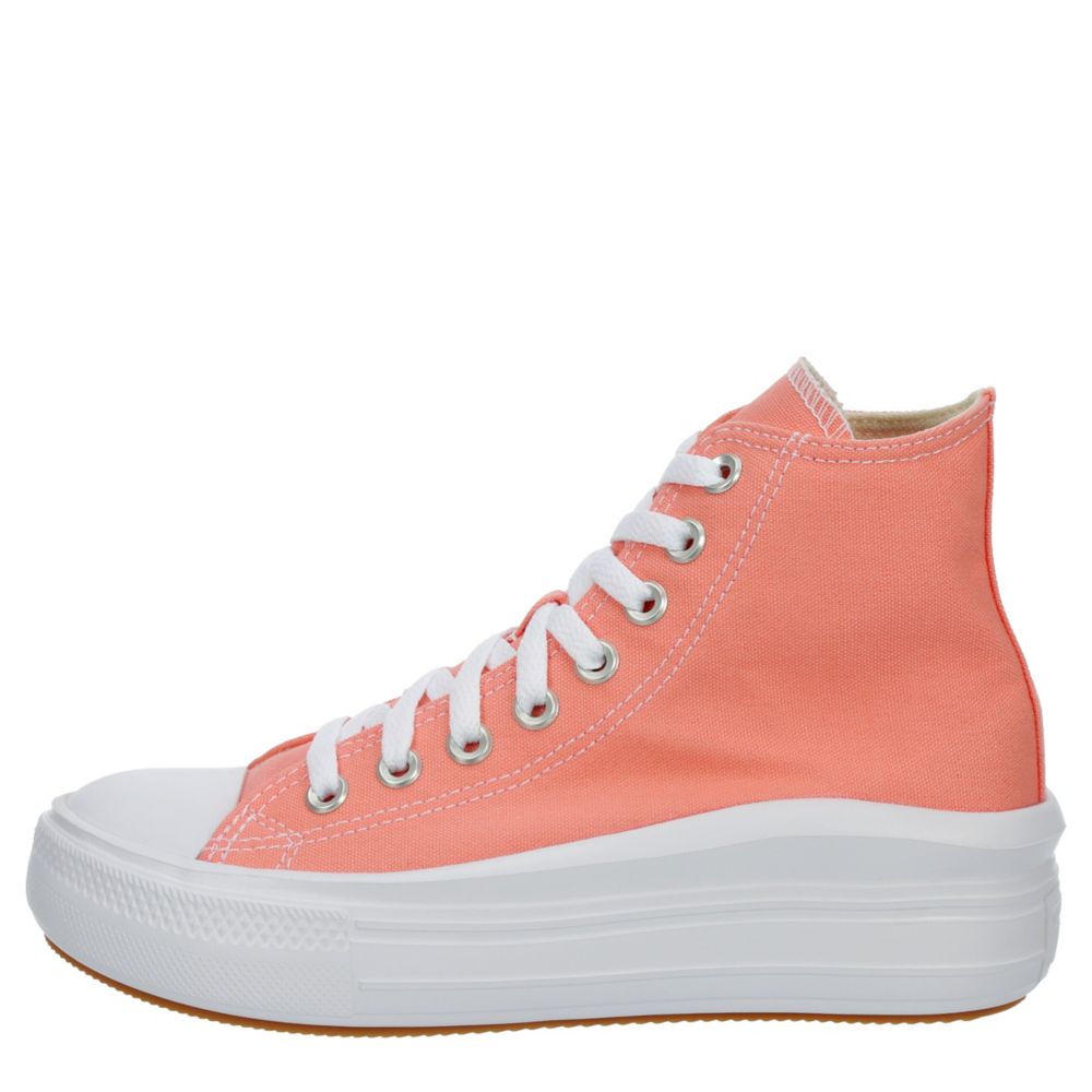 CONVERSE Chuck Taylor All Star Move Girls Platform High Top Sneakers - PINK