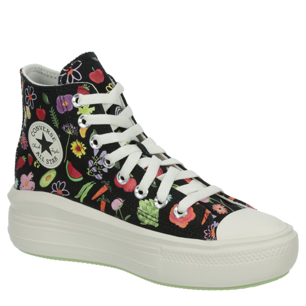 Skorpe Gør det tungt falskhed Multicolor Converse Womens Chuck Taylor All Star Move High Top Sneaker |  Athletic & Sneakers | Rack Room Shoes