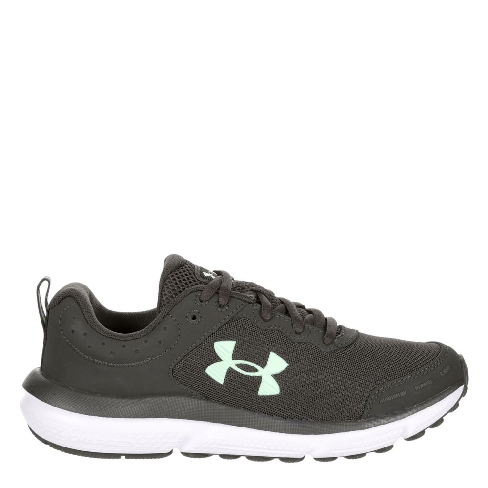 Under Armour Charged Assert 10 Pink Elixir White Women Road Running  3026179-600