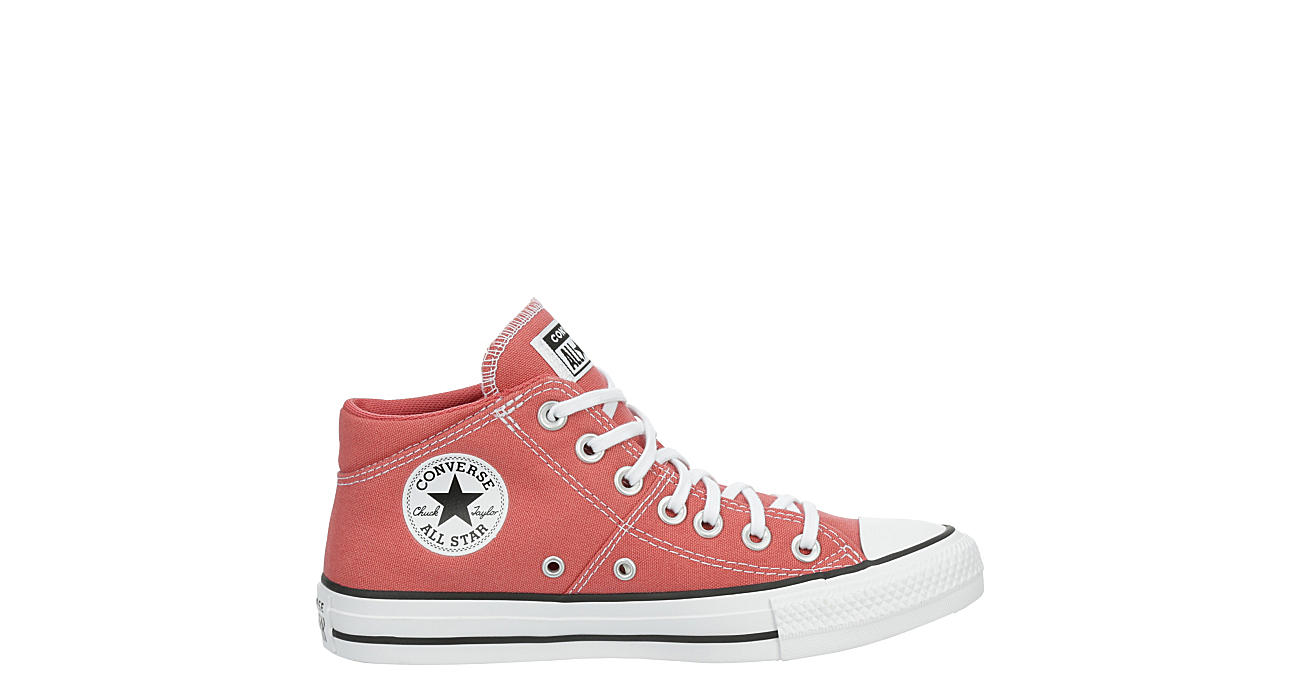Red Converse Womens Chuck Taylor All Star Madison Mid Top Sneaker ...