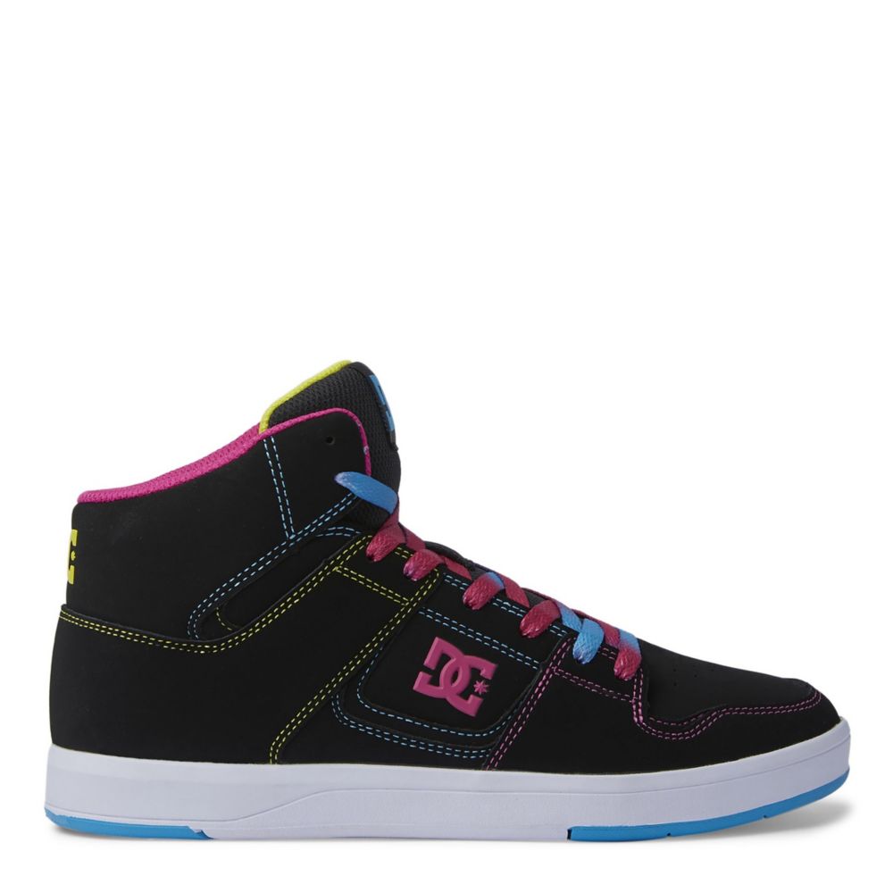 New Dc Shoes Chelsea Black And Pink Size 4.5 Youth