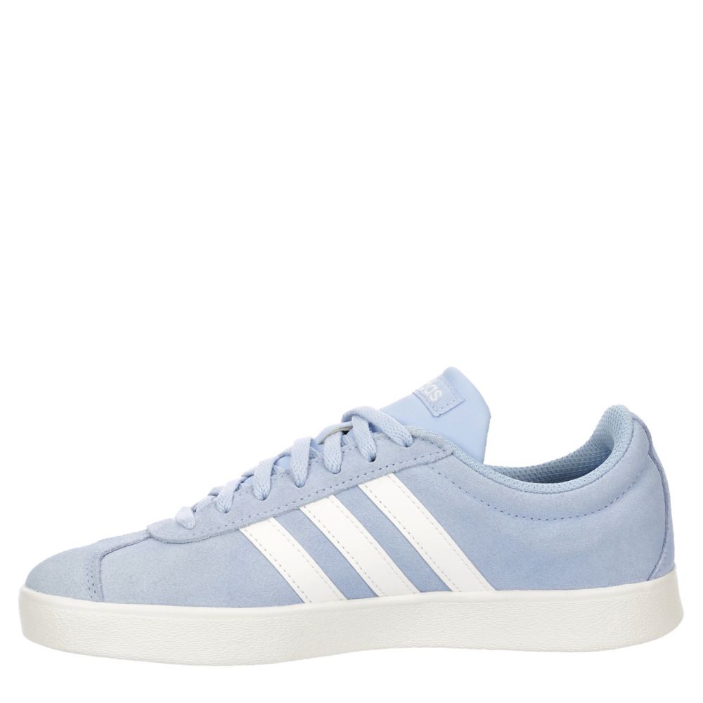 BLUE ADIDAS Womens Vl Court 2.0 Sneaker