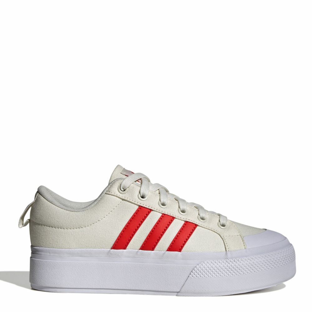 Off White Womens Bravada Platform Low Sneaker, Adidas