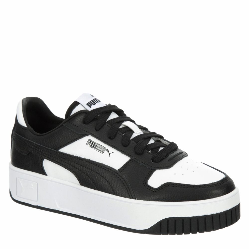 Black Puma Womens Carina Street Sneaker | Rack Room Shoes