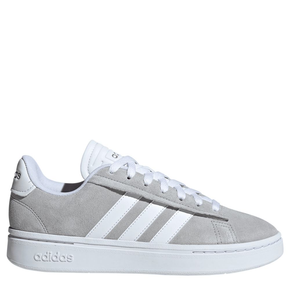 Womens gray best sale adidas shoes