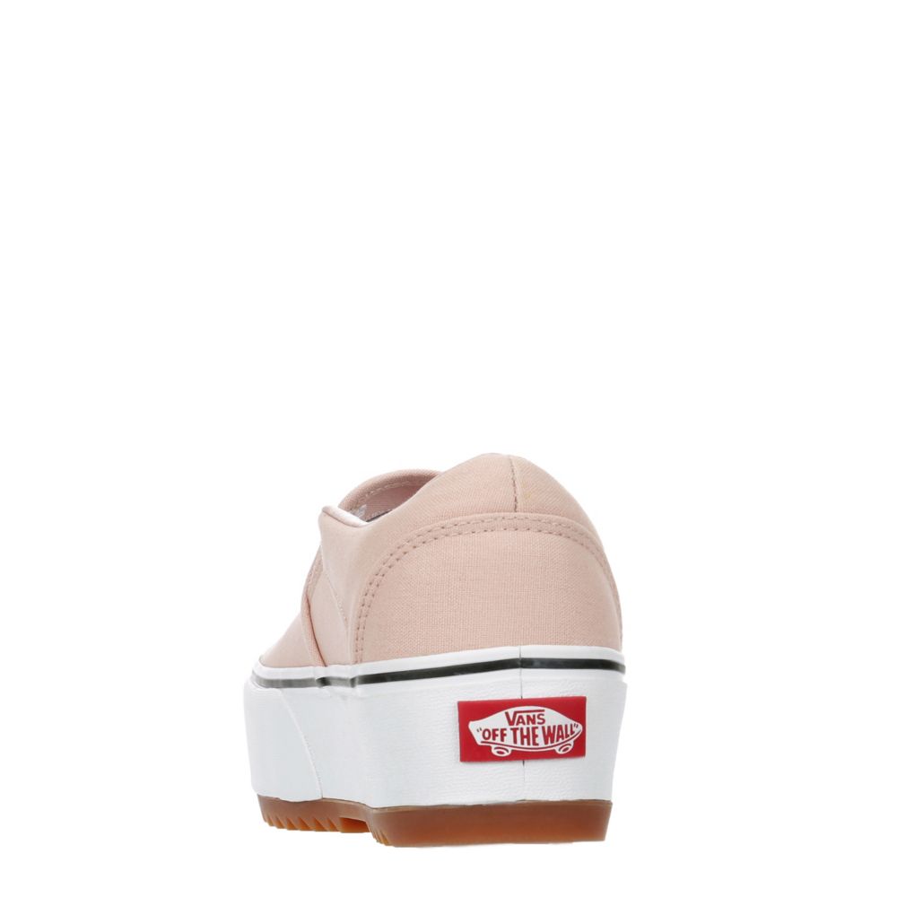 White vans slip ons rack hot sale room shoes