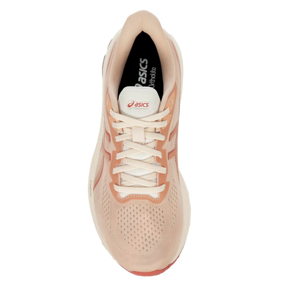 Asics running roadhawk clearance sneakers in cherry blossom