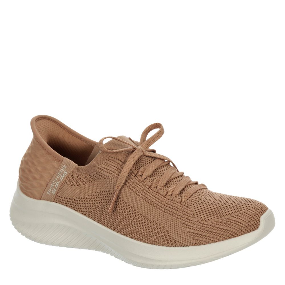 Womens beige hot sale skechers