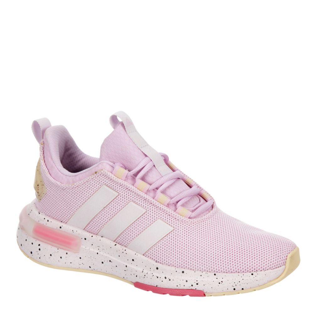 Womens pink shop adidas tennis shoes