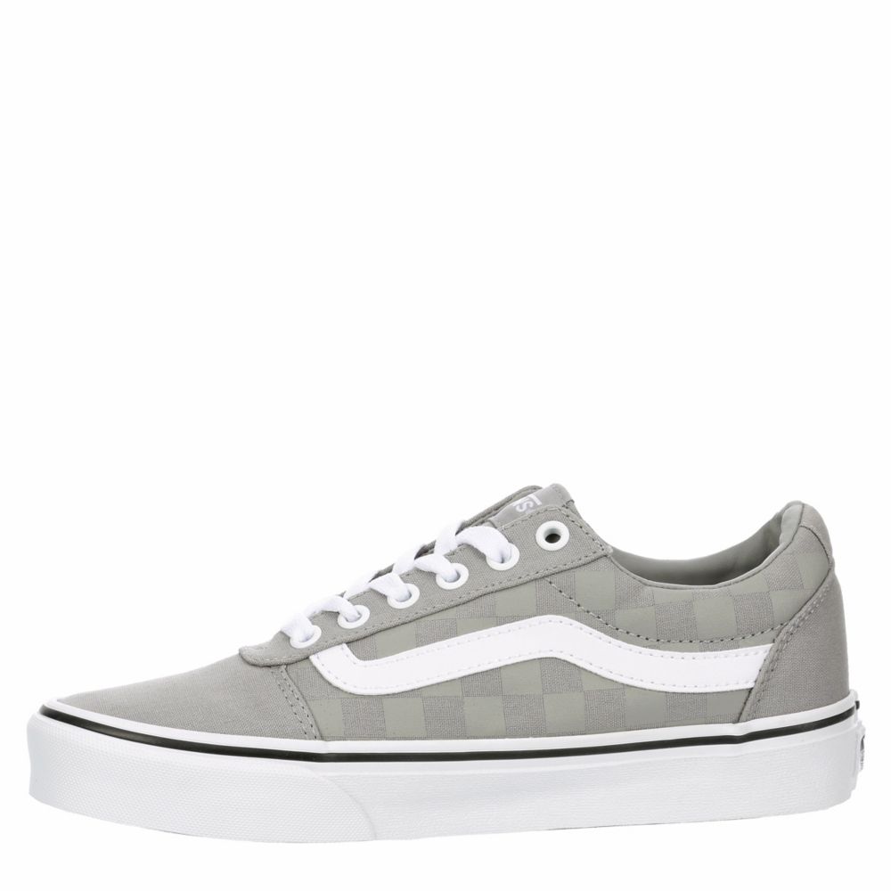 Womens light grey outlet old skool vans