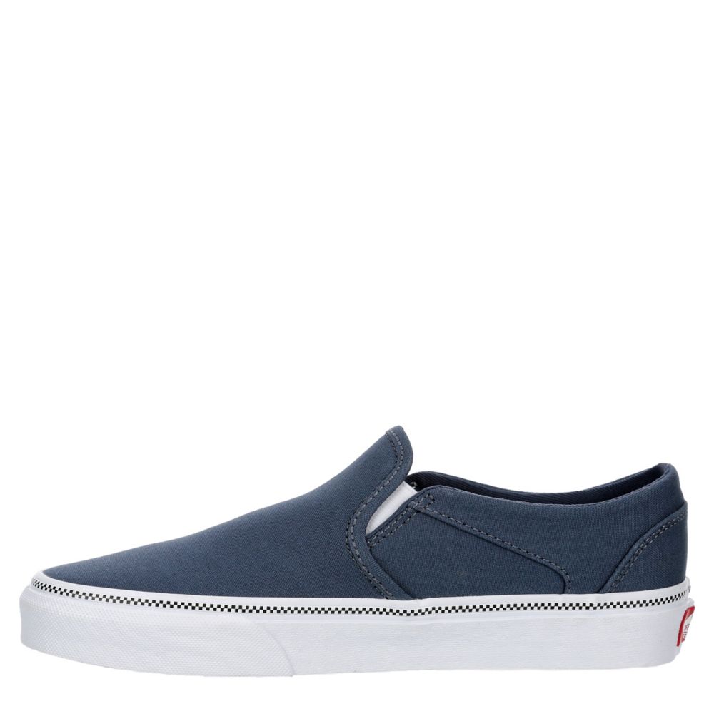 Vans blue hotsell canvas shoes