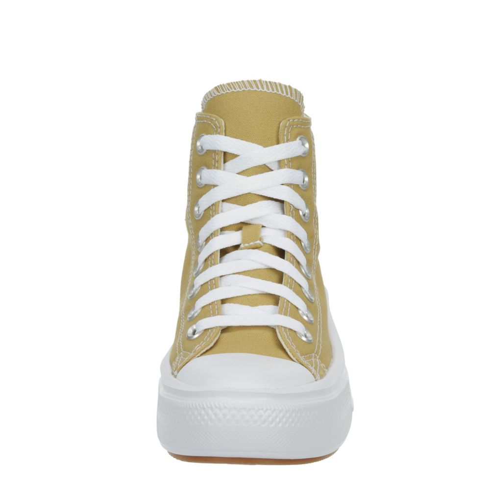 White Womens Chuck Taylor All Star Move High Top Sneaker Converse Rack Room Shoes