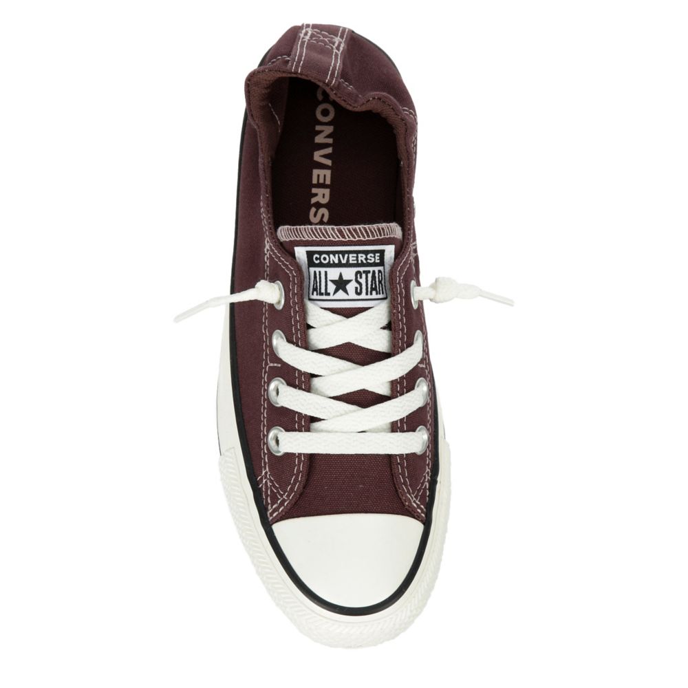 Burgundy on sale converse shoreline