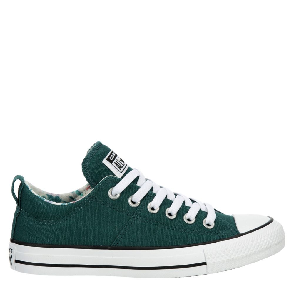 Ladies green shop converse