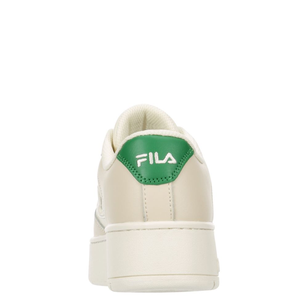 White and outlet green fila shoes