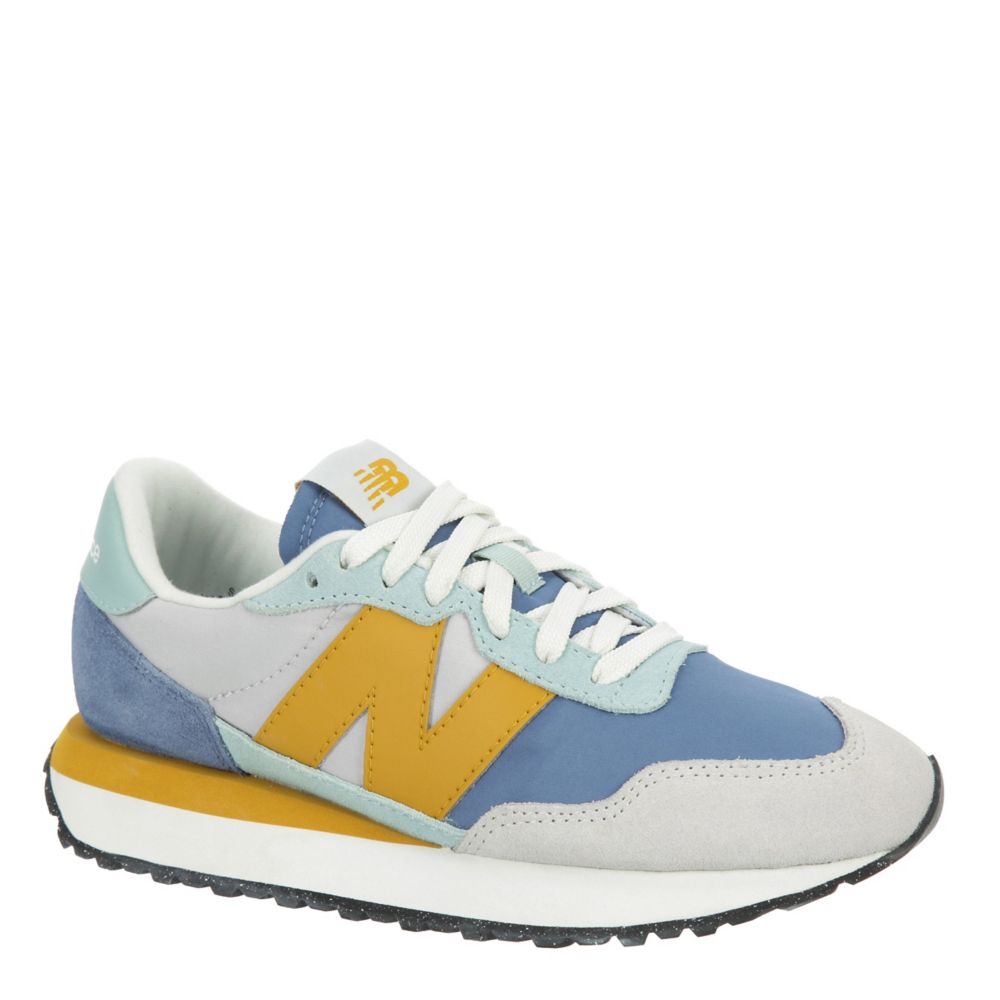 Womens yellow cheap new balance shoes