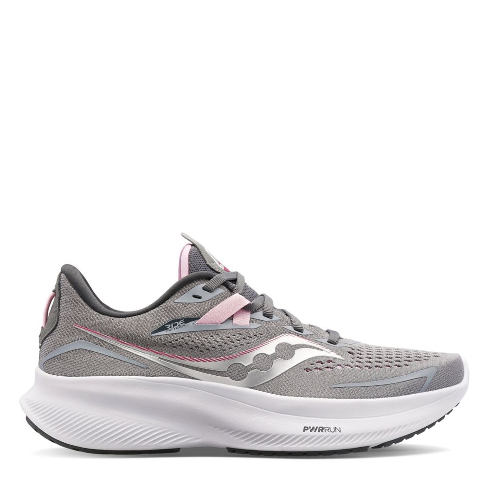 Saucony grey running on sale shoes