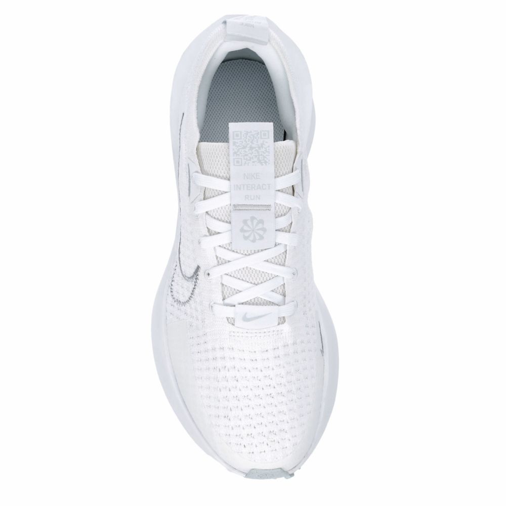 All white nike womens running shoes best sale