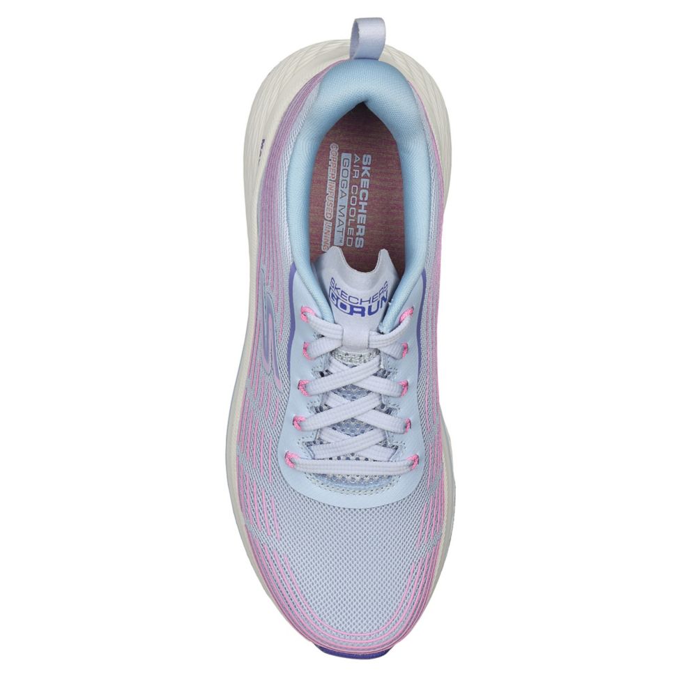 WOMENS MAX CUSHIONING ELITE 2.0 RUNNING SHOE - LIGHT BLUE