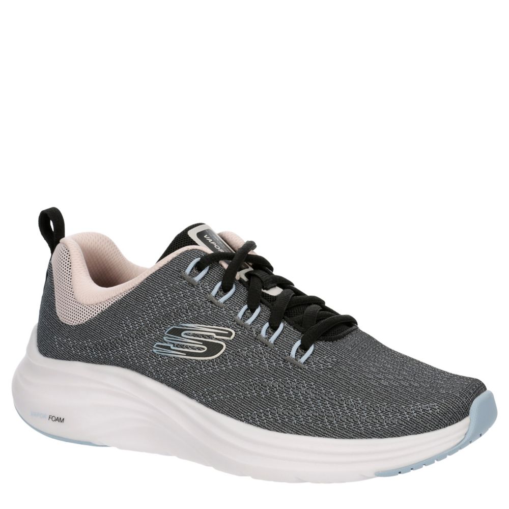 Black Skechers Womens Vapor Foam Running Shoe | Rack Room Shoes