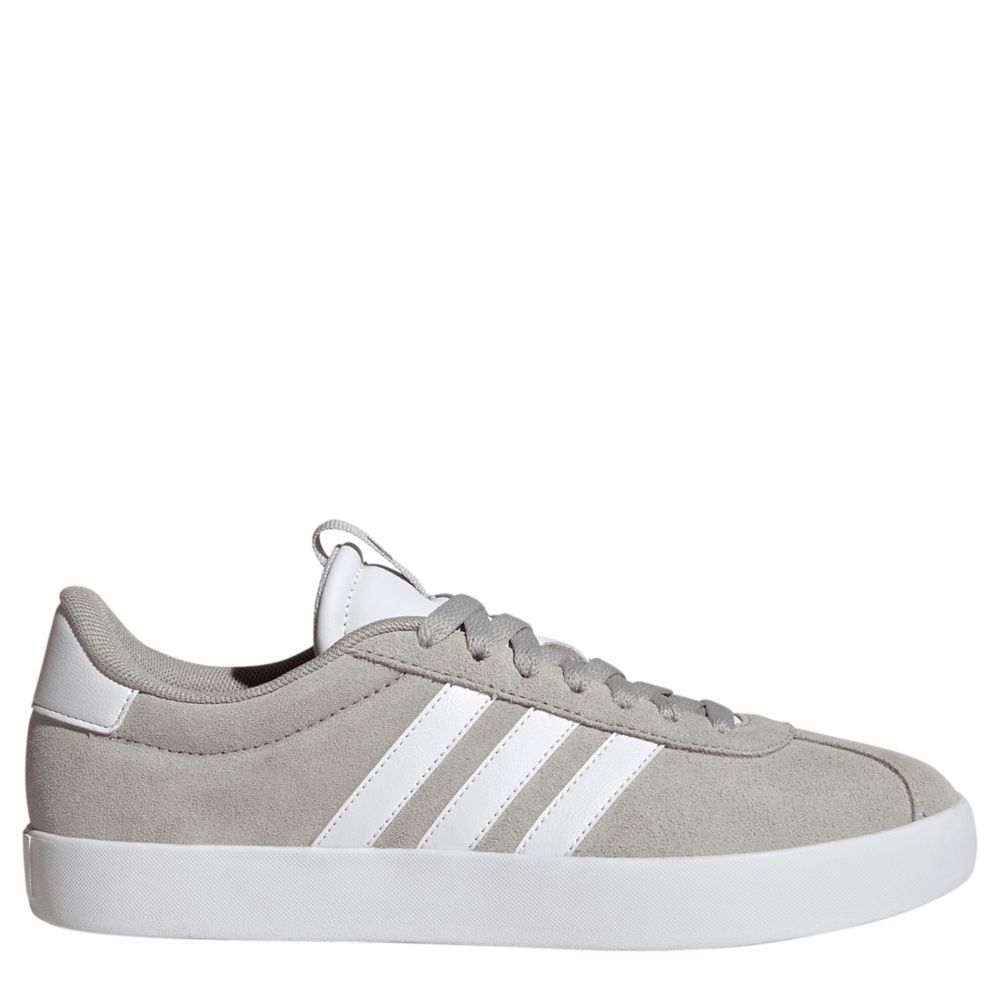 Grey Adidas Womens Vl Court 3.0 Sneaker, Athletic & Sneakers