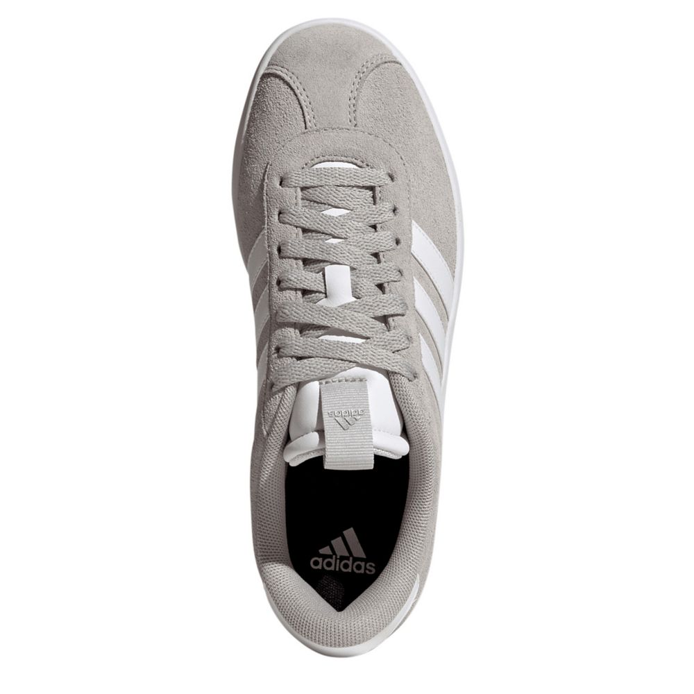 GREY ADIDAS Womens Vl Court 3.0 Sneaker