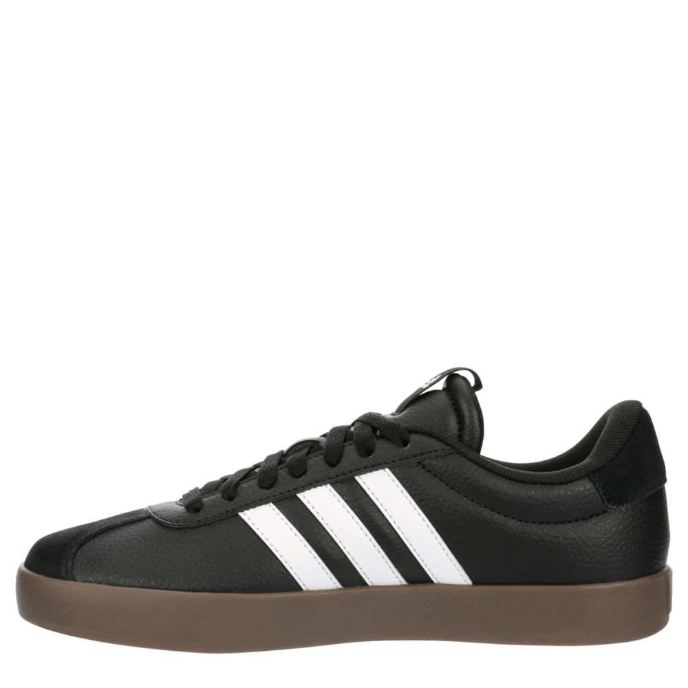 Adidas Women's VL Court 3.0 Sneakers in Black/White - Size 7.5