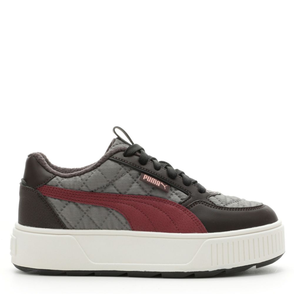 Puma platform sneakers burgundy sale